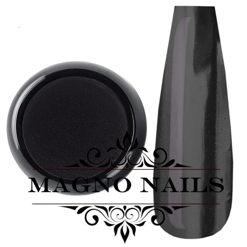 Chrome Pigment -  Chrom Powder - Black  Nail Art Nailart Puder